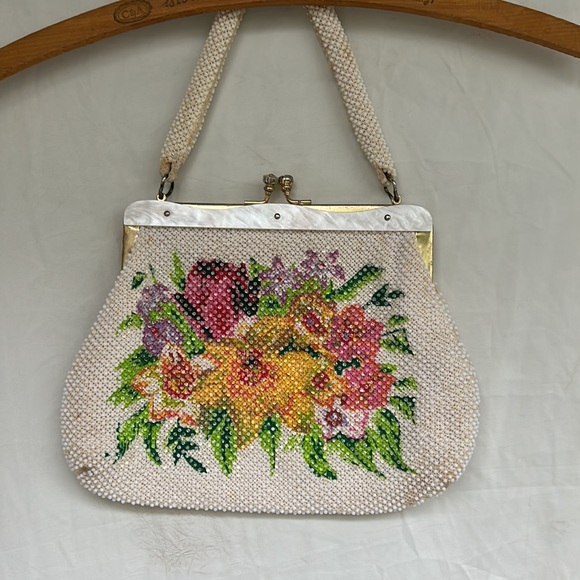 •Vintage beaded bag•✨ - Picture 3 of 4